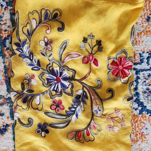 Embroidered kimono cover up - Picture 5 of 6